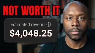 I QUIT A Channel That Made Me $4,048.25 I'm Back