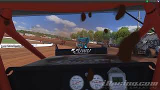 iRacing Dirt D.O.B  360 Sprint Car Lanier A-Main Day