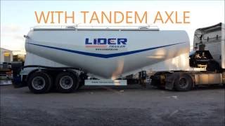 Bulk Cement Trailer / Dry Cement Trailer / Silobas / Cement Carrier