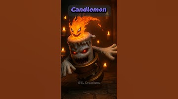 From Flame to MONSTER! 🔥 Candlemon’s Evolution