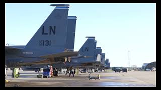 B-Roll of the 48th Aircraft Maintenance Squadron
