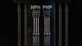 transistor pinout and npn or pnp l bc557 bc547 transistor l #bc557 #bc547 #shortsnew2026