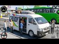Van Simulator Mini Bus Game 3D Gameplay Android #01