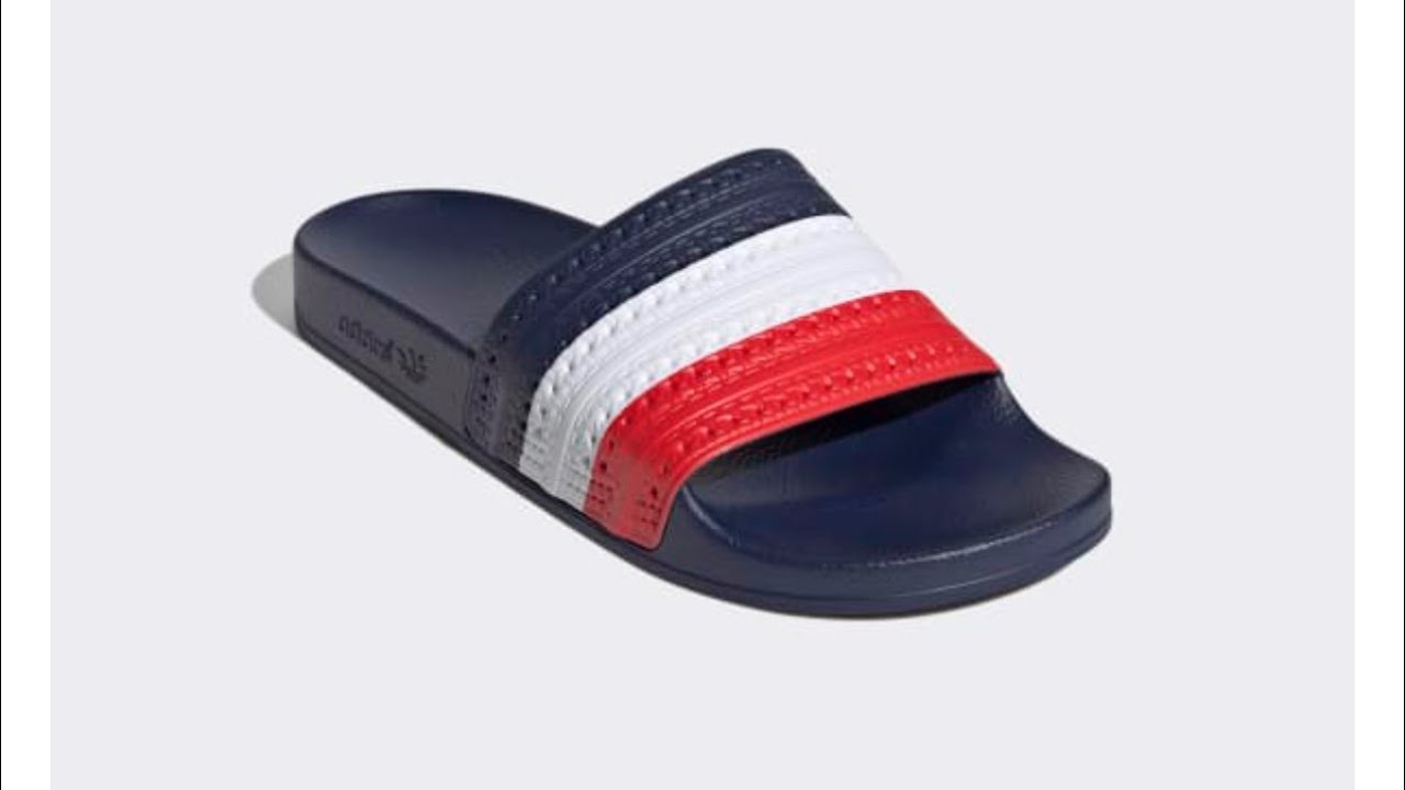 Adilette Slides - Netherlands flag 