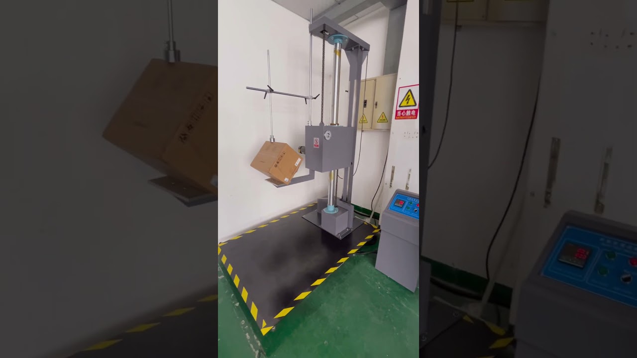 Drop testing machin- drop test 