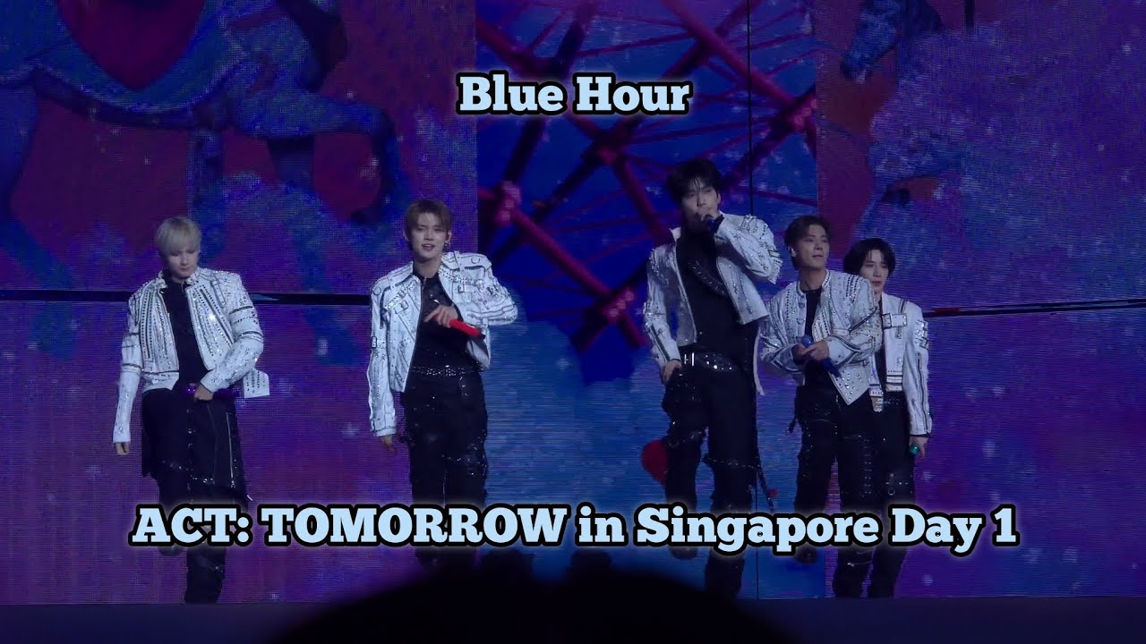 260117 Blue Hour || 투모로우바이투게더 TXT ACT:TOMORROW in Singapore 4K FANCAM 