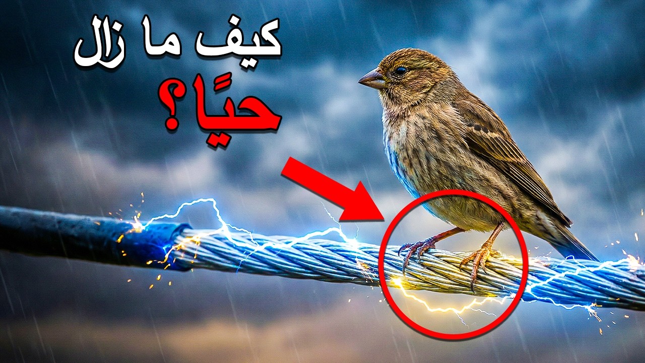 لماذا لا تموت الطيور عند الوقوف على كابلات الجهد العالي؟