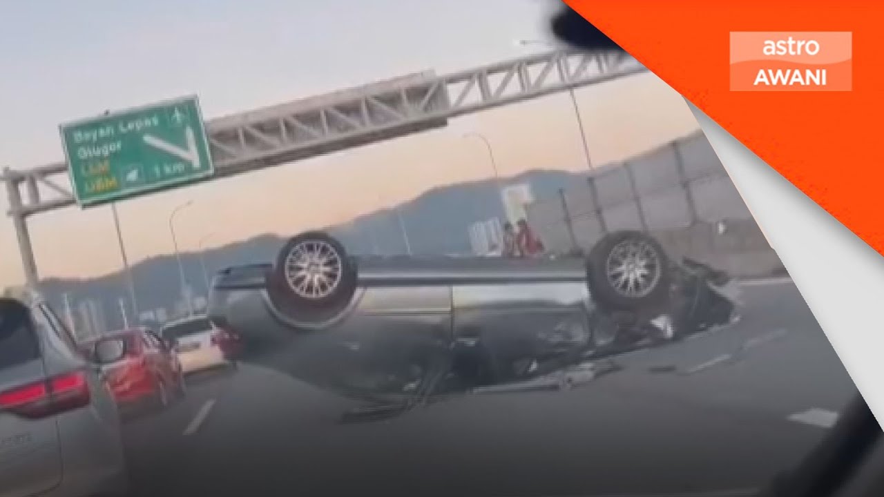 Warga emas maut motosikal terlibat kemalangan di Jambatan Pulau Pinang