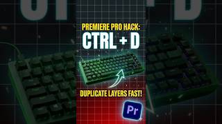 Duplicate Layers in 1 Second with This Premiere Pro Cheat! (Ctrl+D Explained)