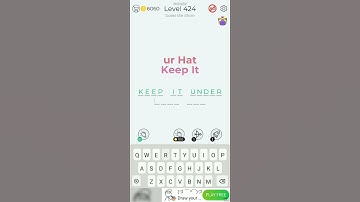 Dingbats Level 424 ur Hat Keep it Answers #shorts