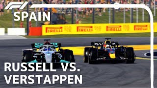 Russell And Verstappen Duel in Barcelona | 2022 Game Recreation Formula 1 Season screenshot 5