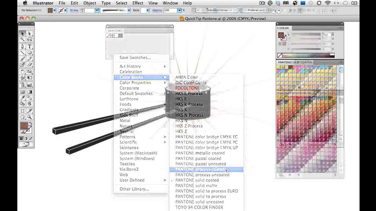 VectorTuts Quick Tip Convert CMYK To Pantone YouTube VectorTuts Quick Tip Convert CMYK To Pantone YouTube