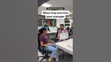 Vibing with Colleague vs Manager #shorts