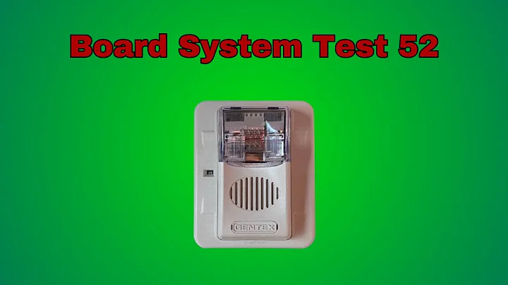 Board System Test 52 with the Fire Lite MS-4424B