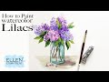 Watercolor Lilac Painting for Beginners