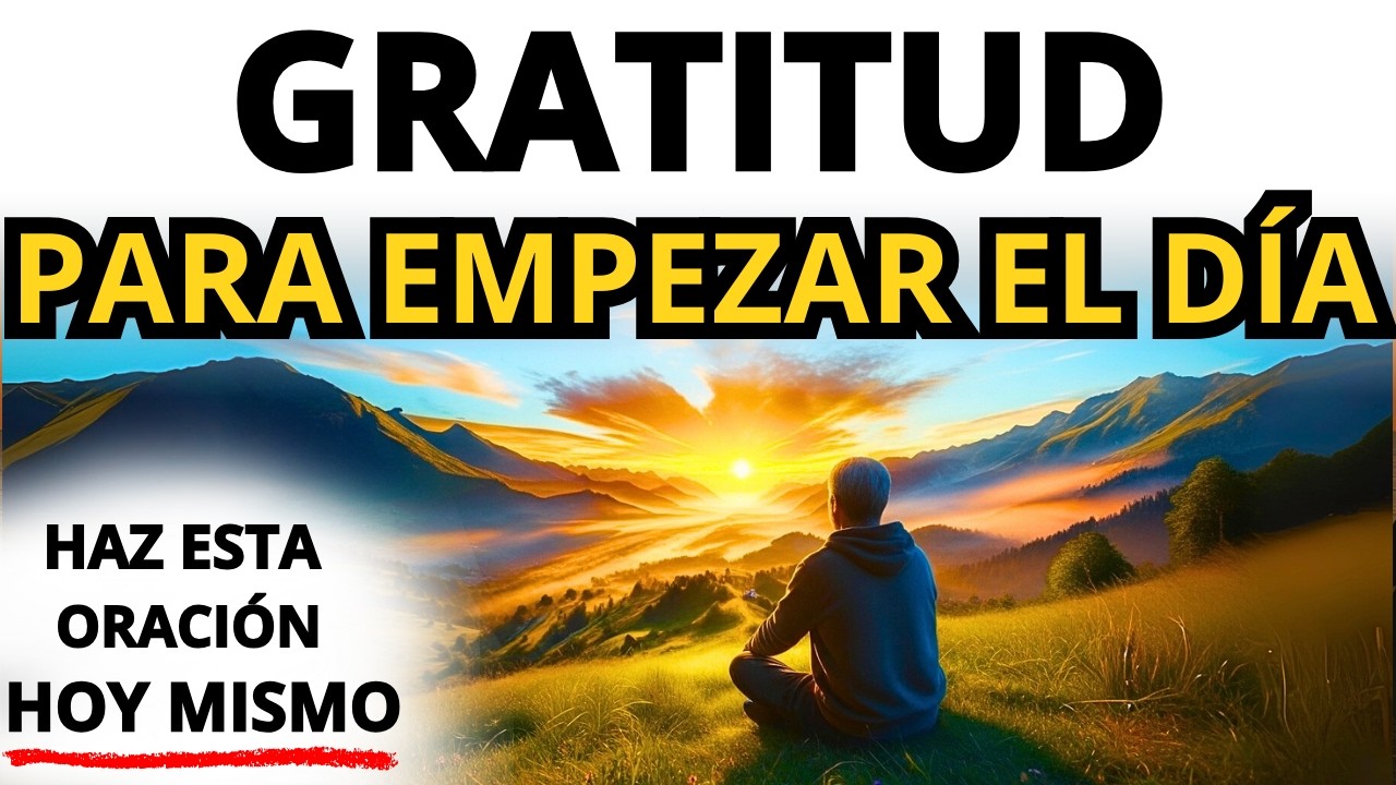 Poderosa oración de la mañana para quienes necesitan paz mental y descanso en su corazón.