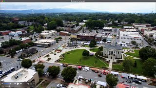 Morganton NC Aerial Tour - Festival Time - September 2022