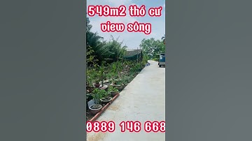 549m2 thổ cư , view sông, đường xe hơi , giá rẻ nhất Cần Giuộc , Long An