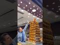 شلال السكر على هرم الحلويات التركية في اسطنبول 😍🇹🇷 #اسطنبول