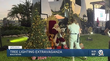 Tree lighting extravaganza held at Boca Raton Innovation Campus
