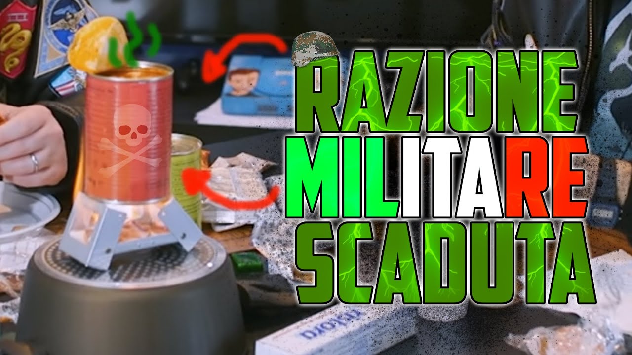 Razione Militare Italiana... scaduta da due anni. PROVIAMOLA!