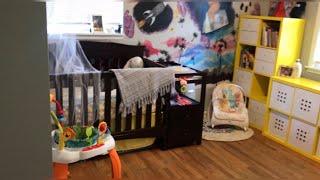 Our Beautiful baby Nursery is finally finished!!!! Nursery Tour