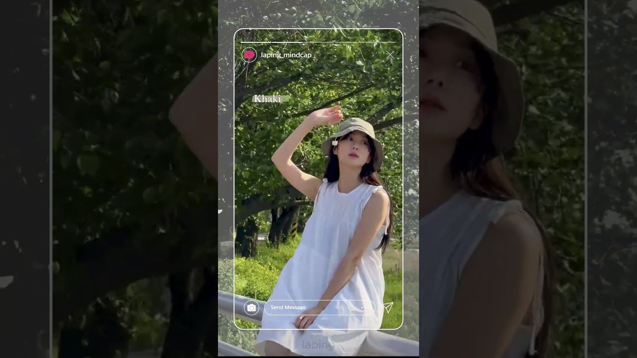 ??간편하게 휴대가 가능한 바스락 ?튤립보넷?