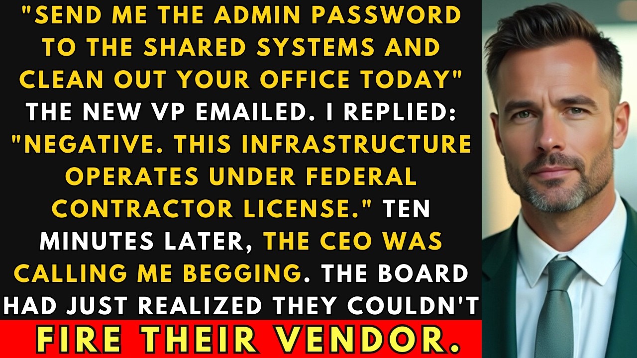 He Thought I Was Just A Contractor—Until I Said One Legal Phrase That Ended His Career