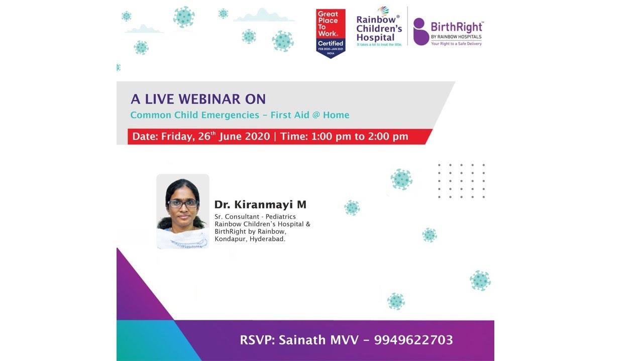 inar on First Aid & Parents Guide to Common Medical Emergencies in