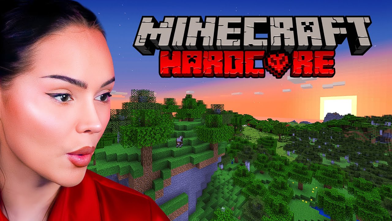 STARTING MY HARDCORE RUN! (Talia Mar Minecraft Hardcore #1)