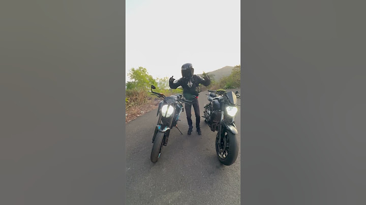 Quelle douce mélodie. Ktm 790 Duke vs MT07 #bikelife #ktm790 #ktm790duke #akrapovic #mt07 #mayotte