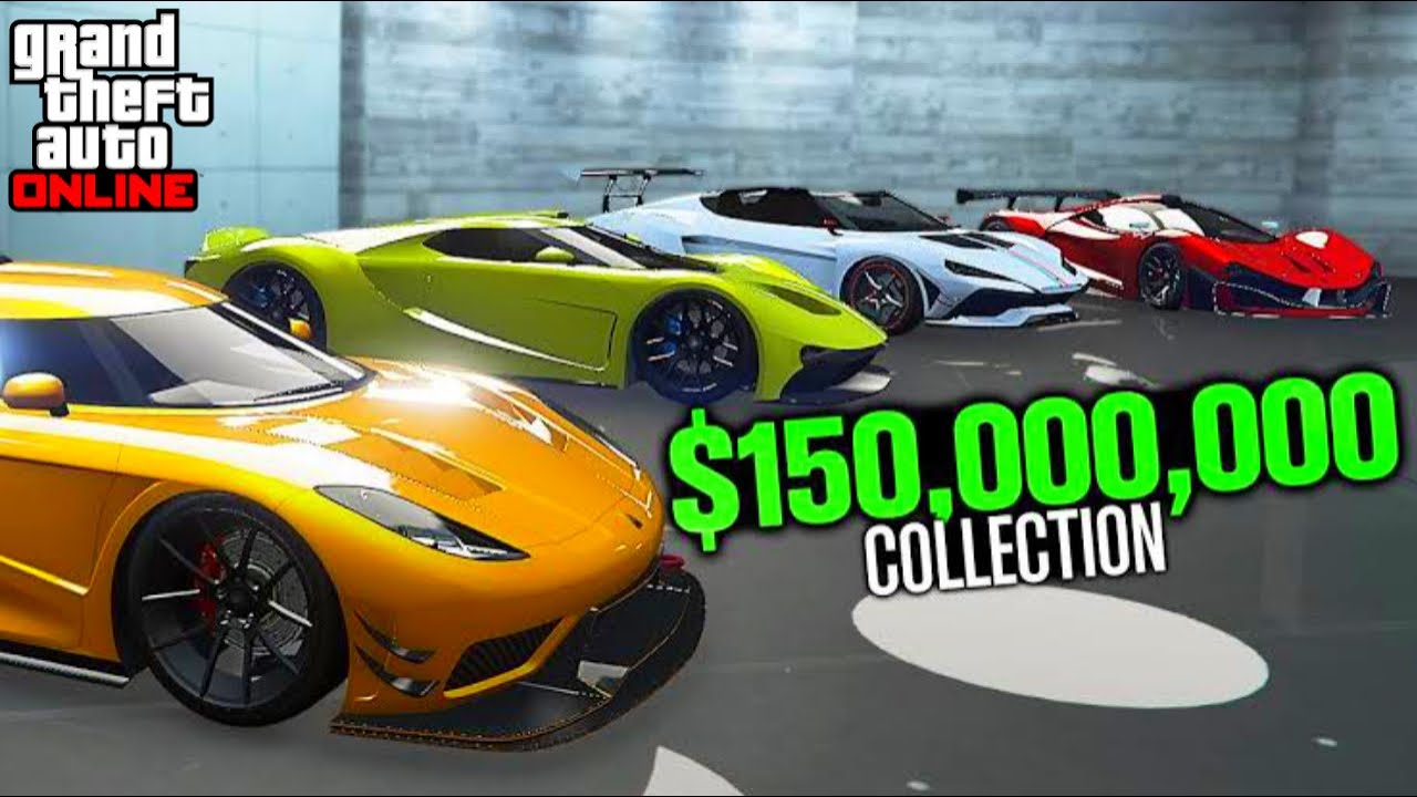 GTA 5 : MY CAR COLLECTION IN GTA ONLINE - YouTube