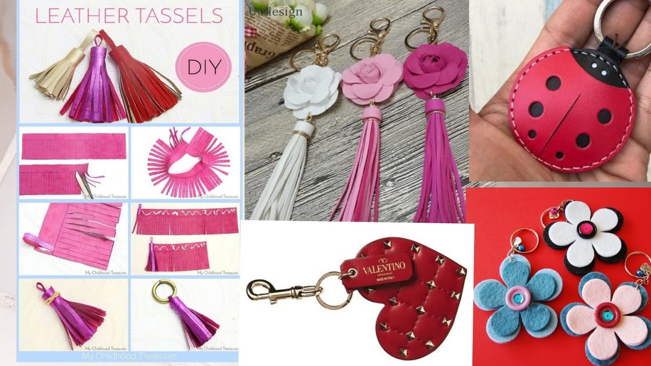 بورتكلي للمفاتيح  مصنوعة من جلد السكاي ررروعه❤A set of key holders made of Sky leather