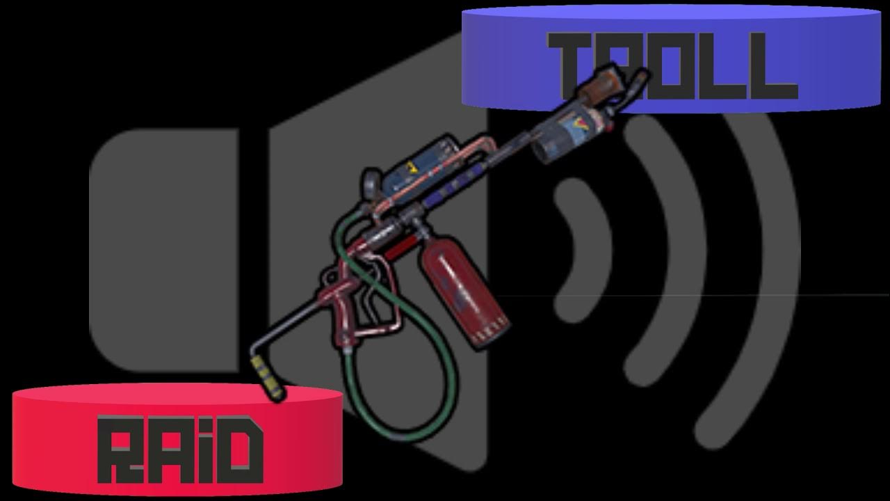 【2021】【TROLL】Flame Thrower｜Rust Sound Effect｜[raid] [troll]｜RustSFX