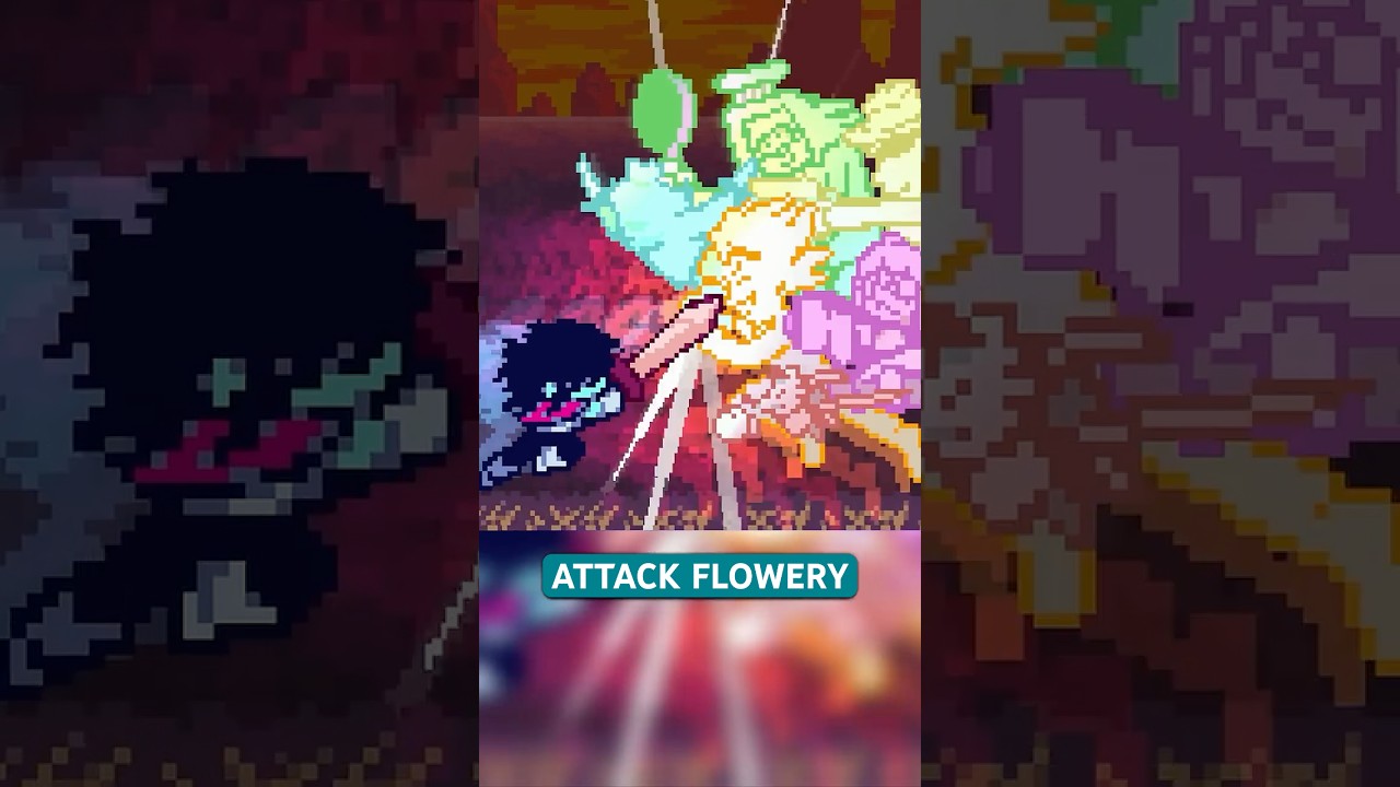 Deltarune Chapter 5 ATTACK FLOWERY