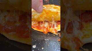 Pizza Quesadillas on the Pit Boss Griddle 🍕🧀🔥 (Uncle Steve’s is the SECRET!!) #griddlecooking
