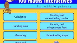 100 maths interactives for middle primary - R.I.C. Publications