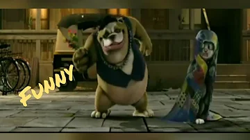 Dog ki proposal.most interesting scene of film Roadside Romeo.animated.