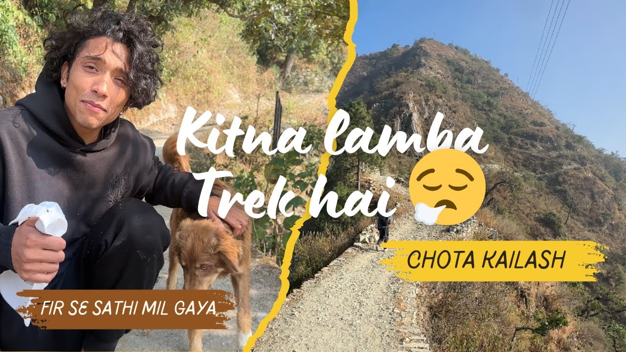 Pahad ⛰️chadte chade halat kharab ho gye 😮‍💨 #vlog #yogeshrawat