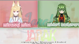 Jarak - BeaconCream & Frederret. (cover by : Mina & Midori)