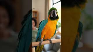 Parrots Epic Head-Bob Dance