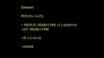 Statistical Question Solution