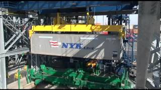 Multilevel container warehouse