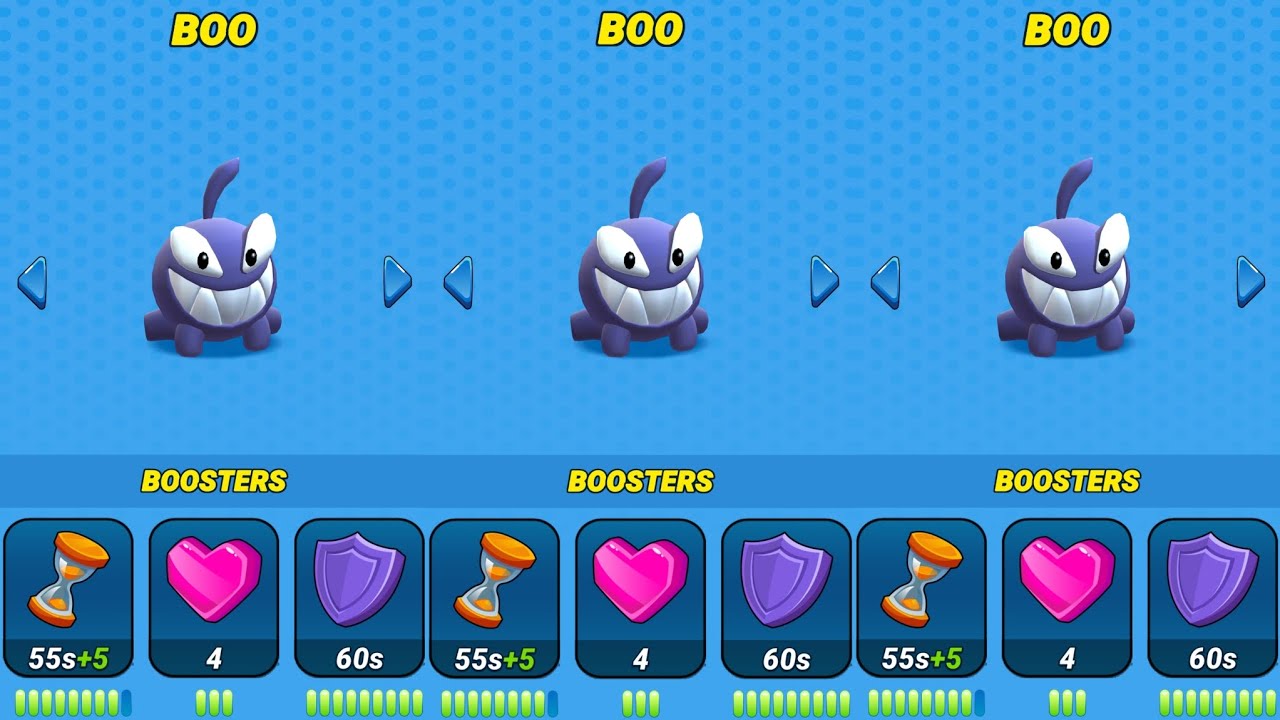 Om Nom Run Mission 53 54 Boo Gameplay - YouTube