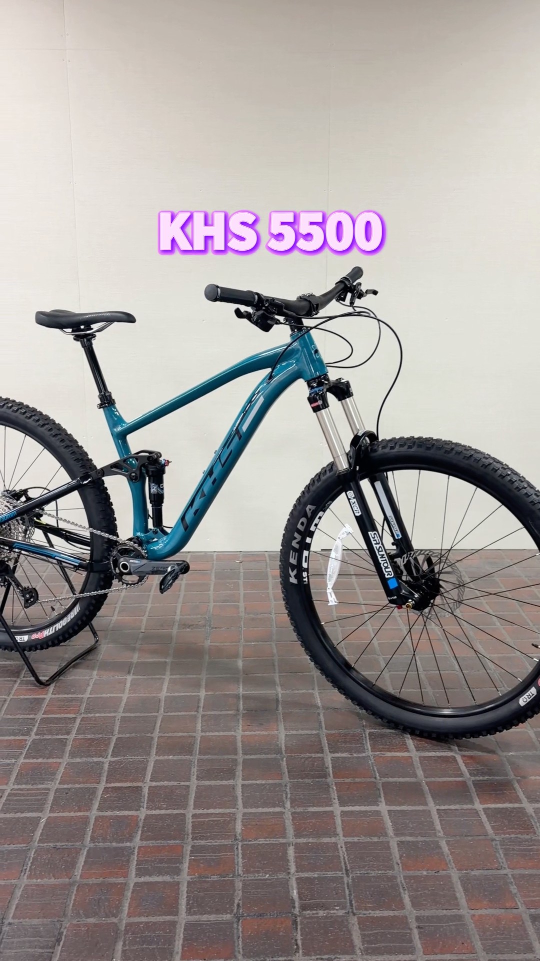 KHS 5500。マルチに使えるフルサスペンションマウンテンバイク