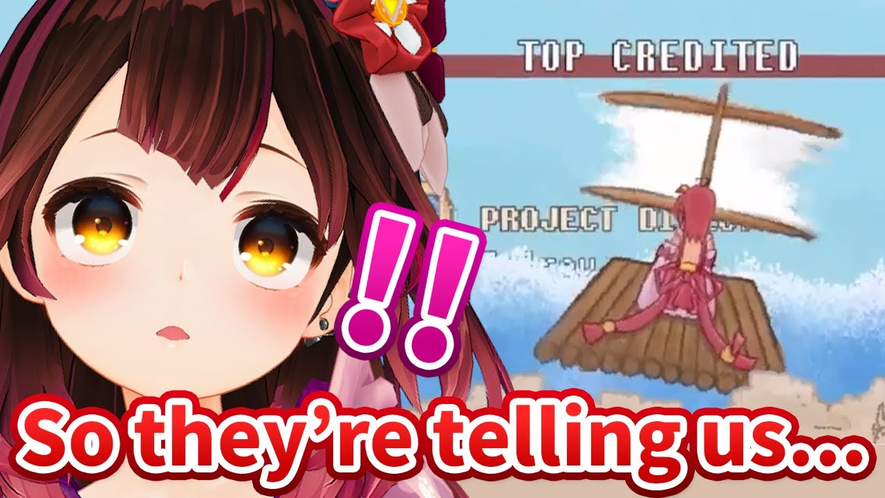 Roboco notices why Developer chose Miko-chi in Idol Showdown's Credit roll [Hololive/Eng sub]