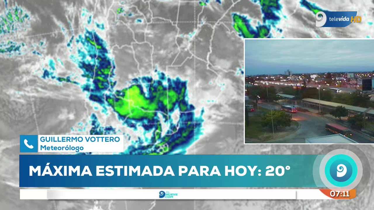 ¿Jueves lluvioso? Así estará hoy el tiempo en Mendoza