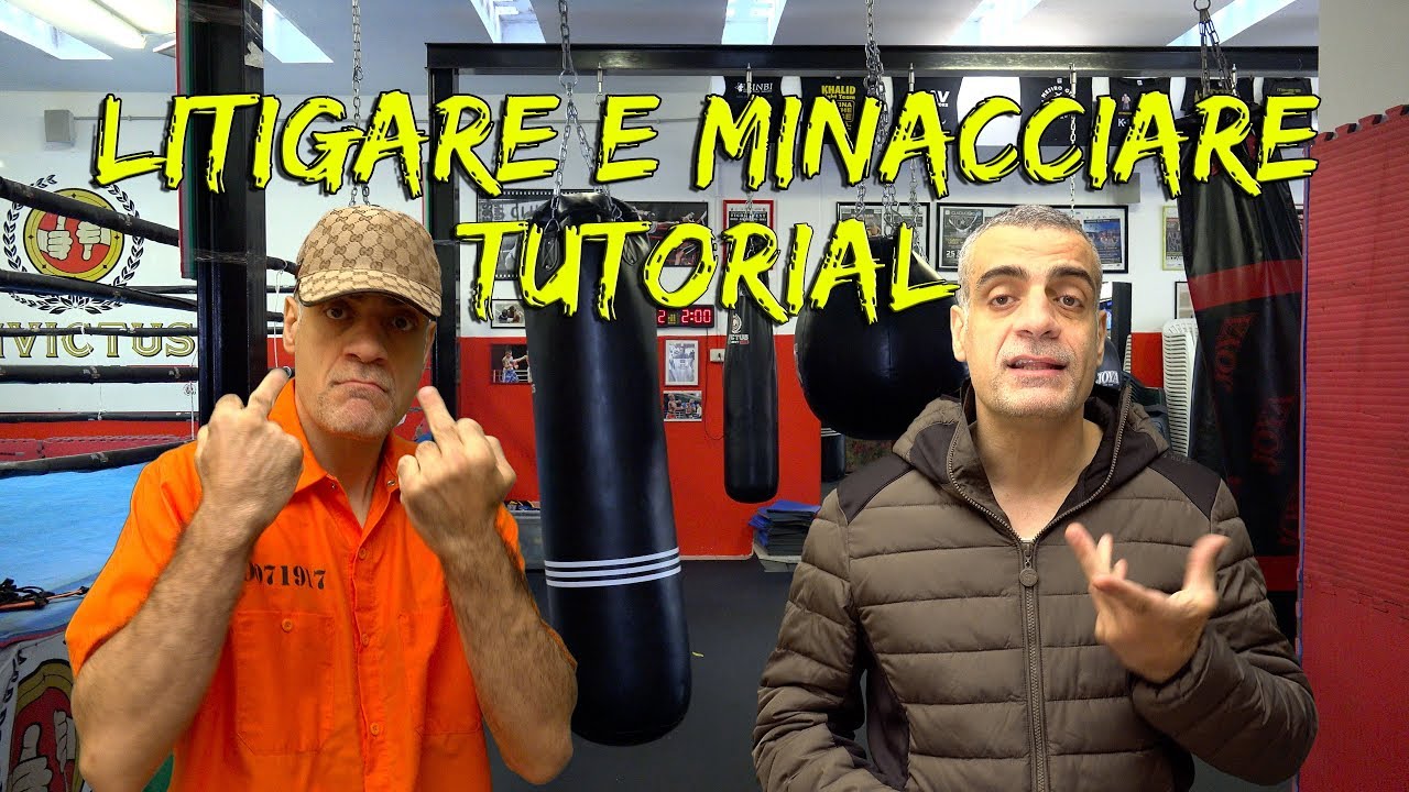 Tutorial come evitare liti e minacce