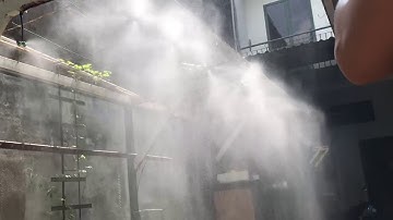 Máy tưới nước tự động (thi công khởi thủy, dây llpde và béc tưới)