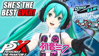 A2 HATSUNE MIKU IS THE BEST IN SOS!! - PERSONA 5: THE PHANTOM X